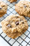 Loaded Soft Oatmeal Cookies (vegan, gluten free, and no added sugar)