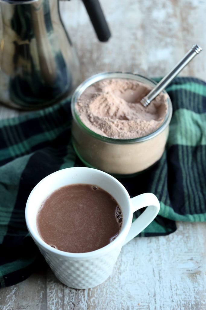 Homemade Hot Chocolate Mix Recipe (Dairy Free and Sugar Free!) - Happy ...
