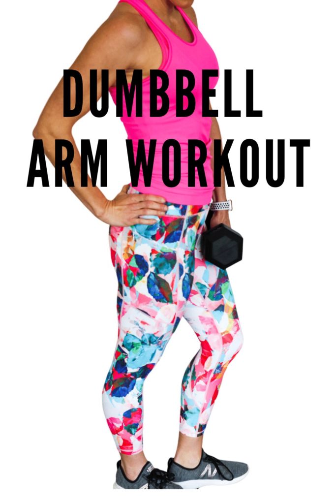 Pinterst Graphic Dumbbell Arm Workout 