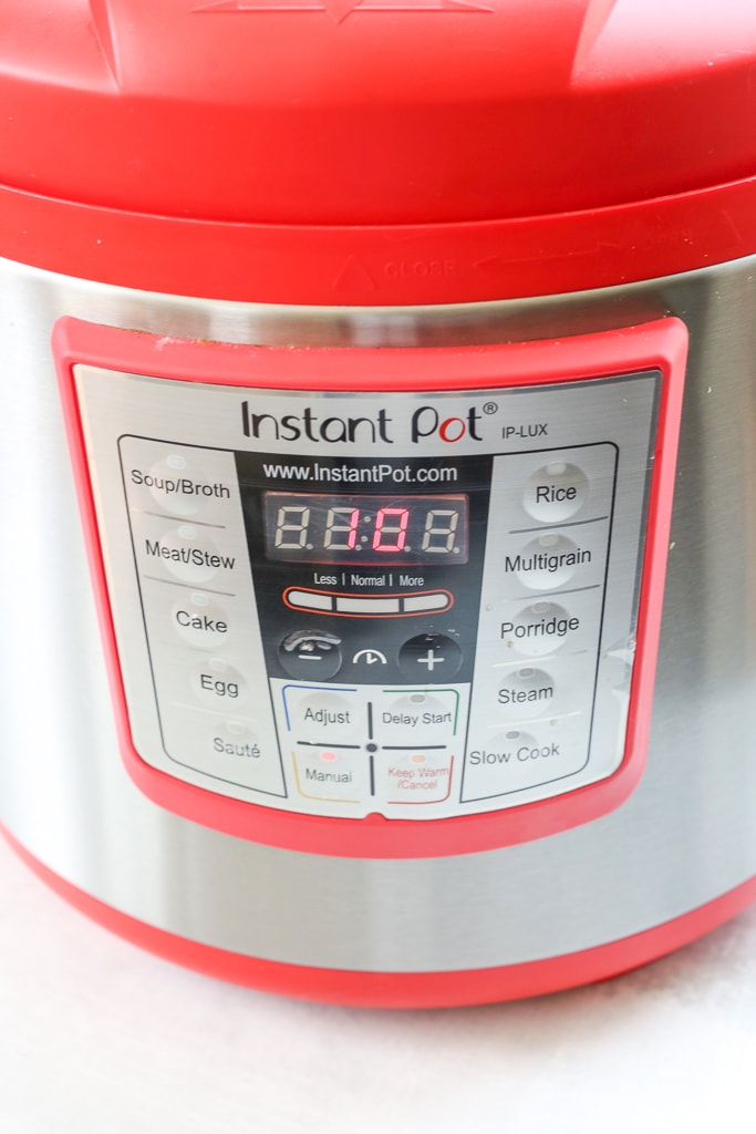 an instant pot pressure cooker 