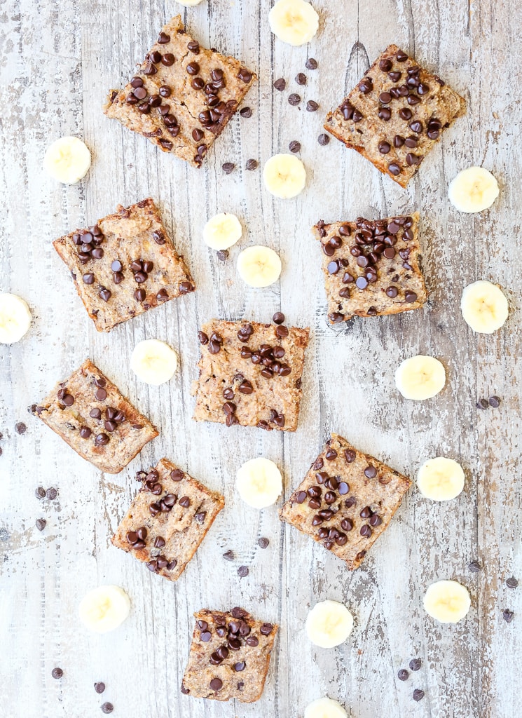 overhead shot of bars