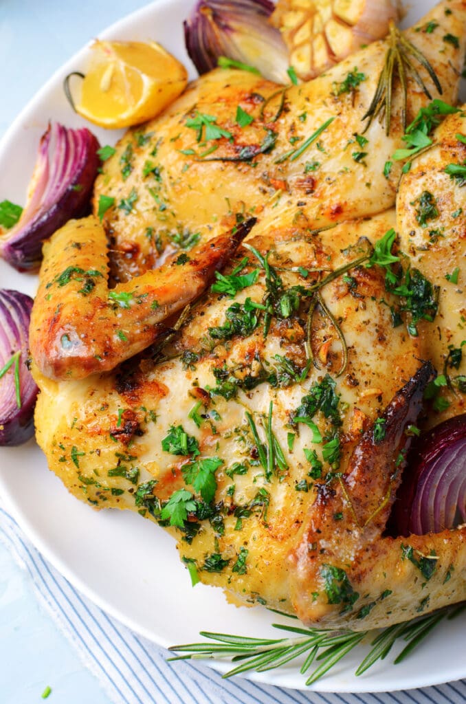 oven roasted chicken recipe with herbs