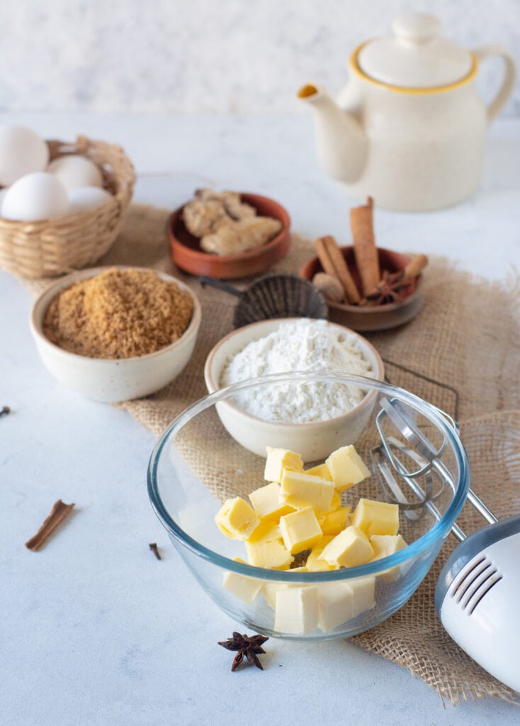 Gingerbread Cookies ingredients