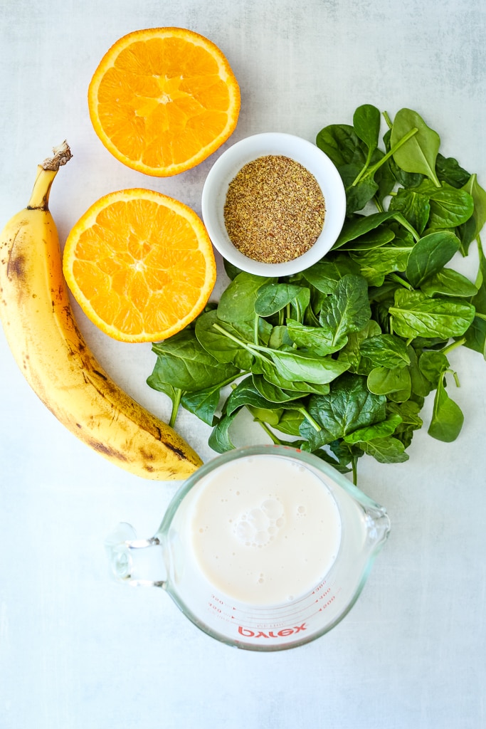 spinach smoothie ingredients 