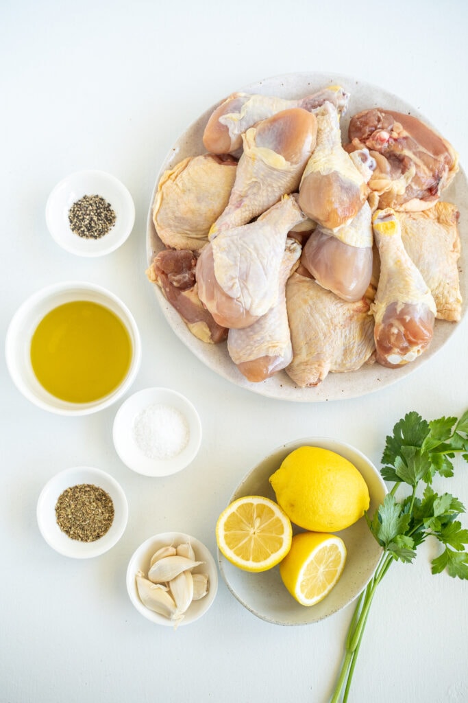 ingredients for the best grilled chicken recipe 