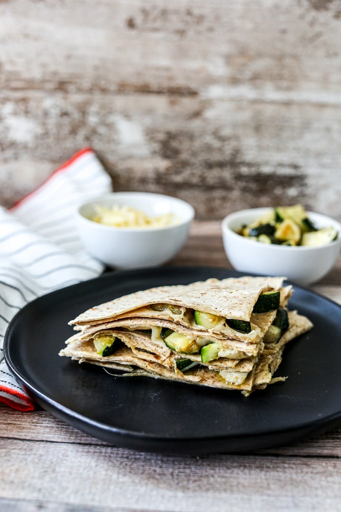 Grilled Zucchini Quesadilla