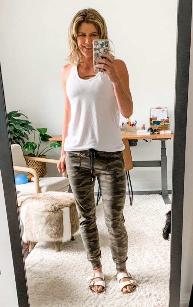 Green Camo Unwind with twist