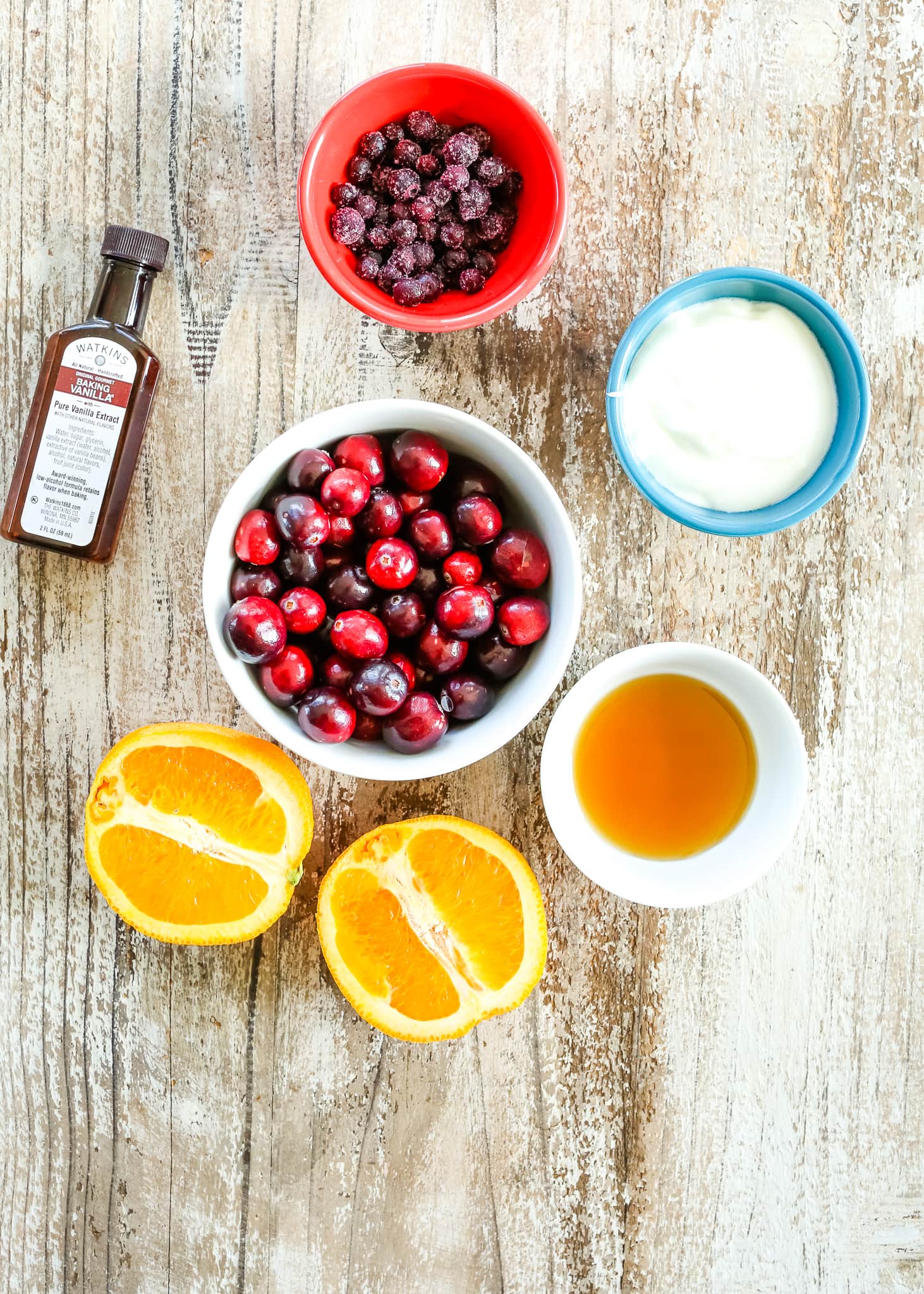 cranberry smoothie recipe ingredients
