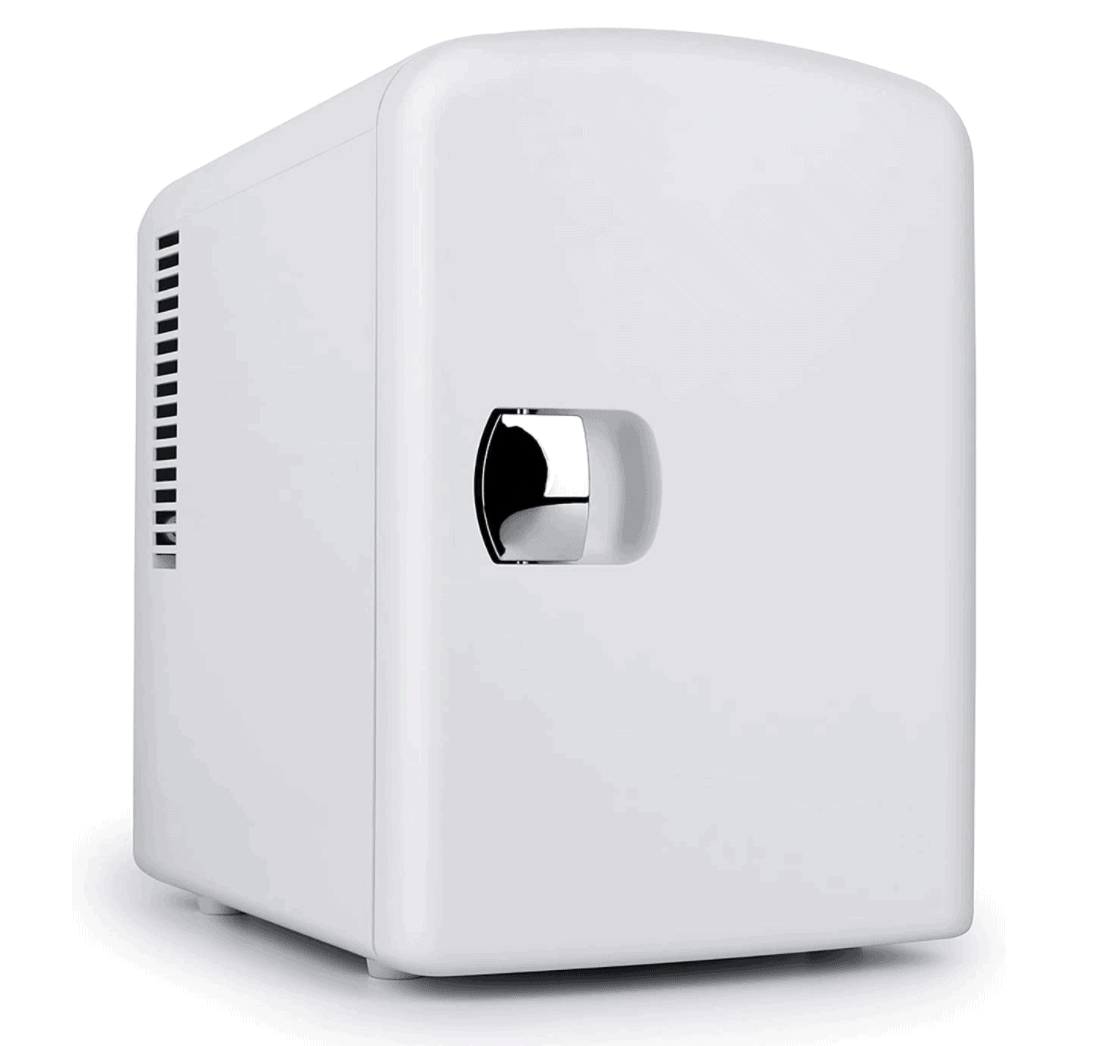mini fridge white