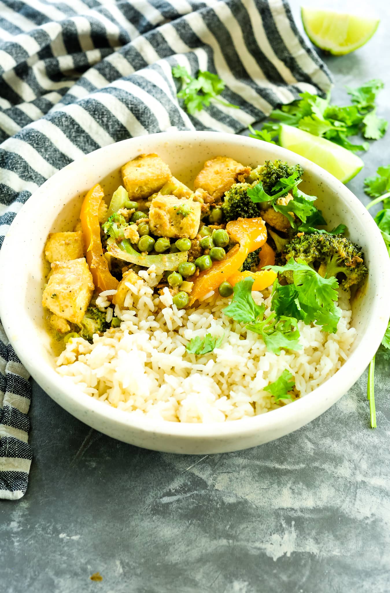 Thai vegetable cheap curry green