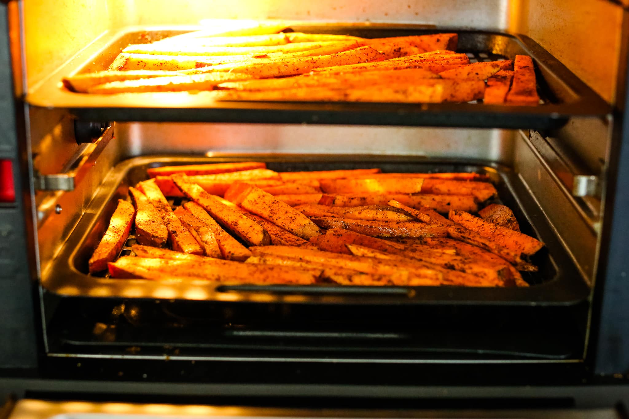 sweet potatoes in an air fryer