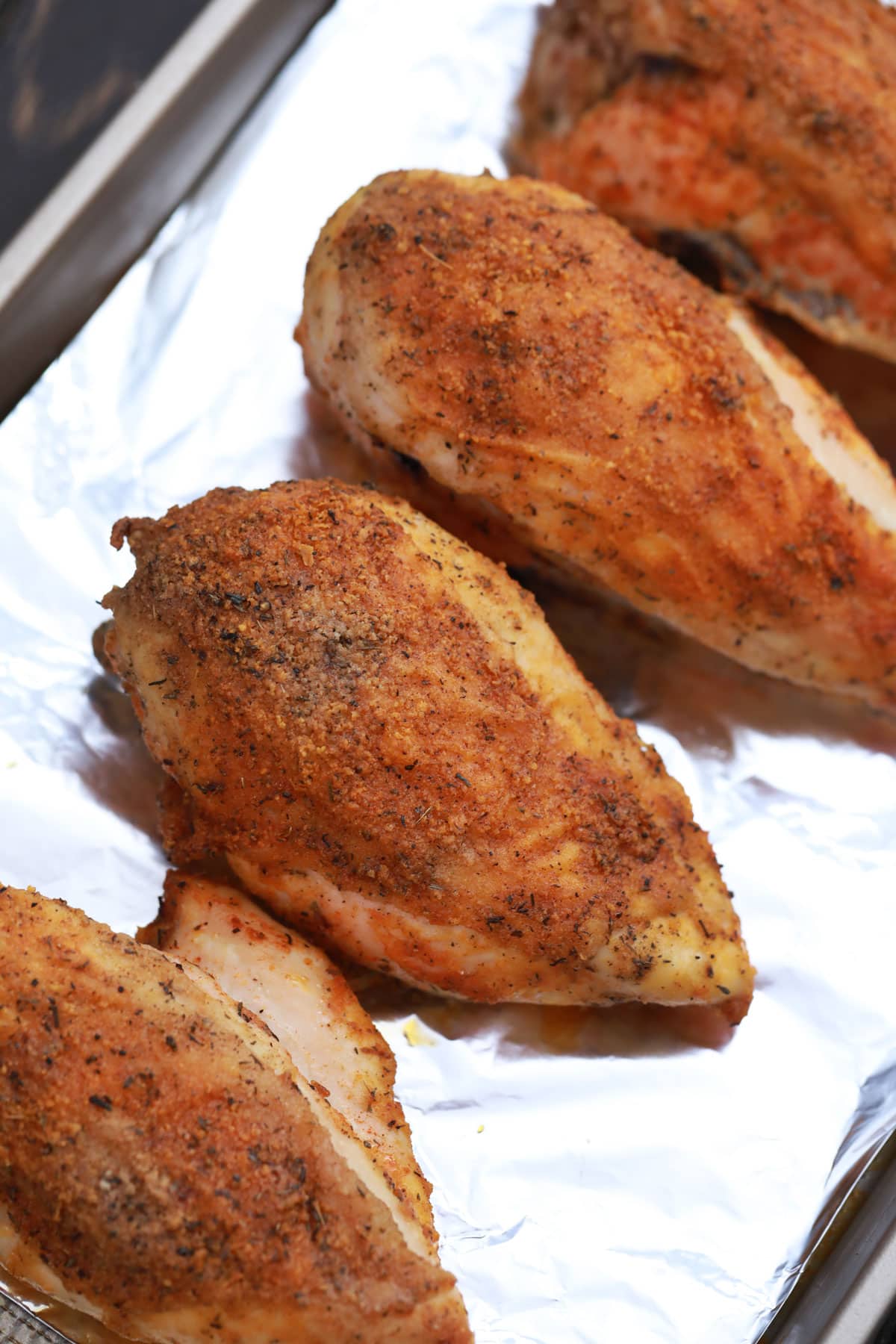 Baked Bone in Chicken Breast