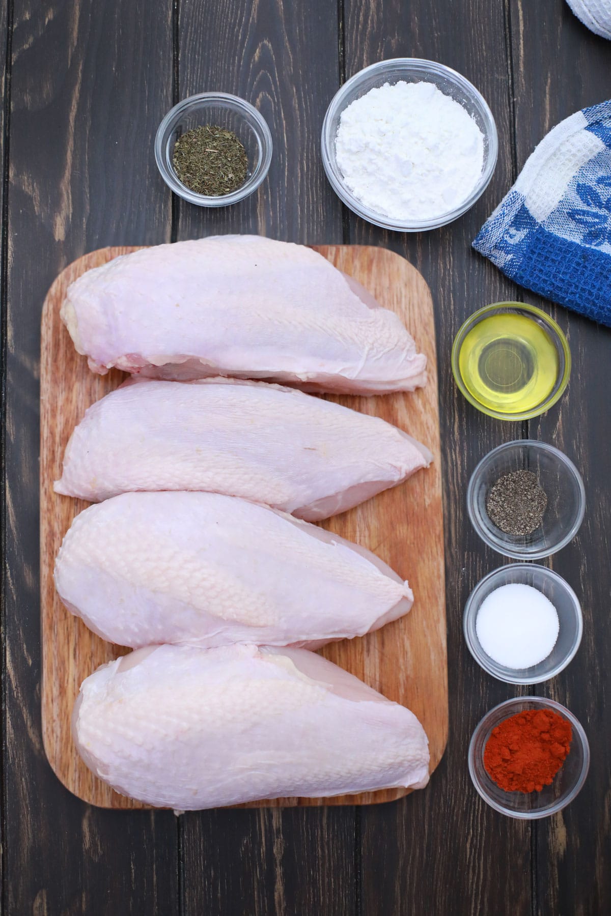 Baked Bone in Chicken Breast ingredients