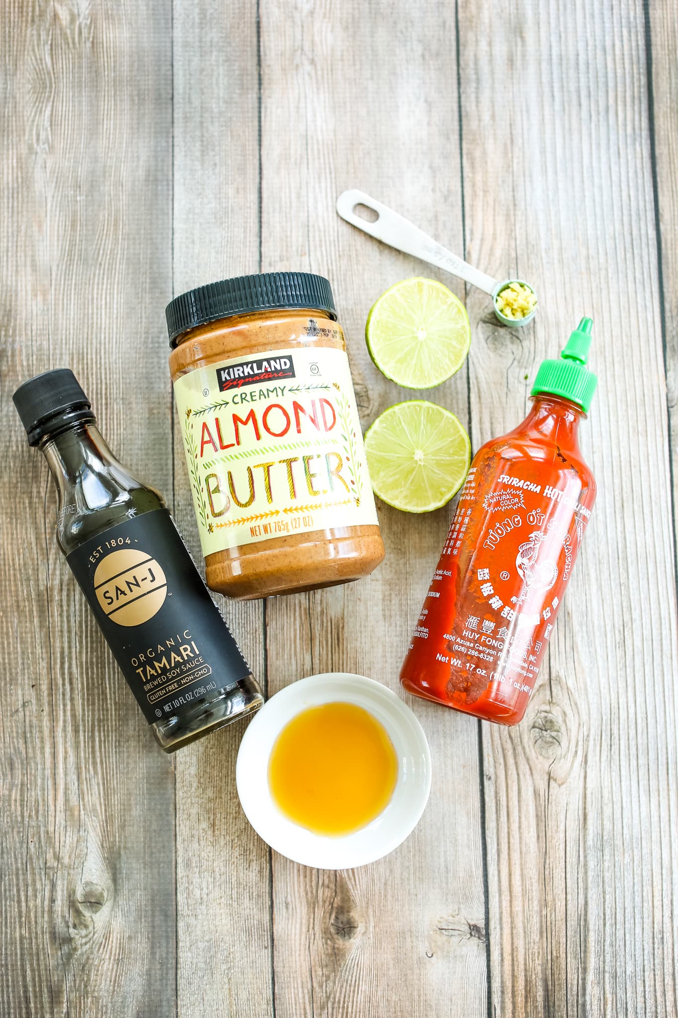 Edamame Salad dressing ingredients