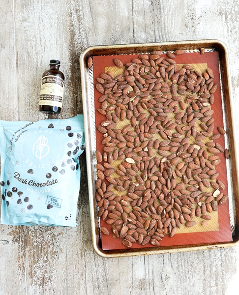 Chocolate Almond Butter recipe ingredients