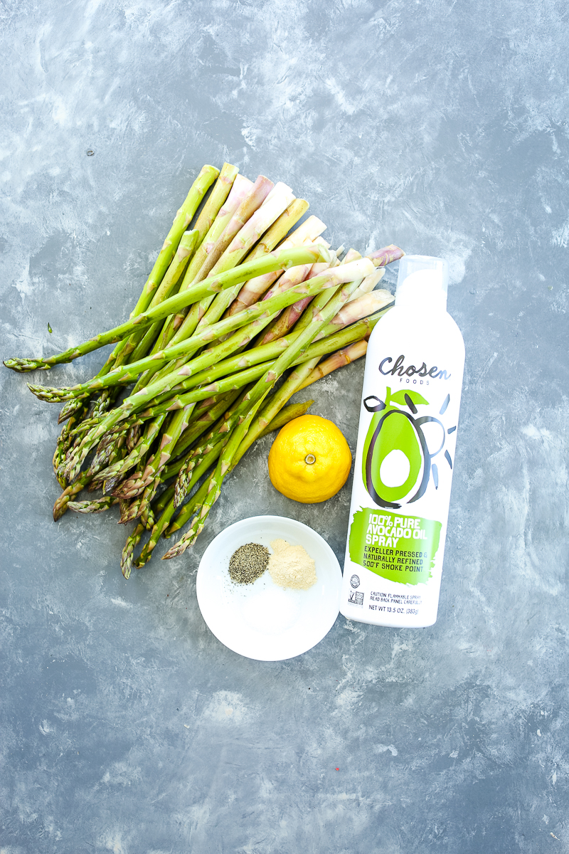 Air Fryer Asparagus Recipe ingredients