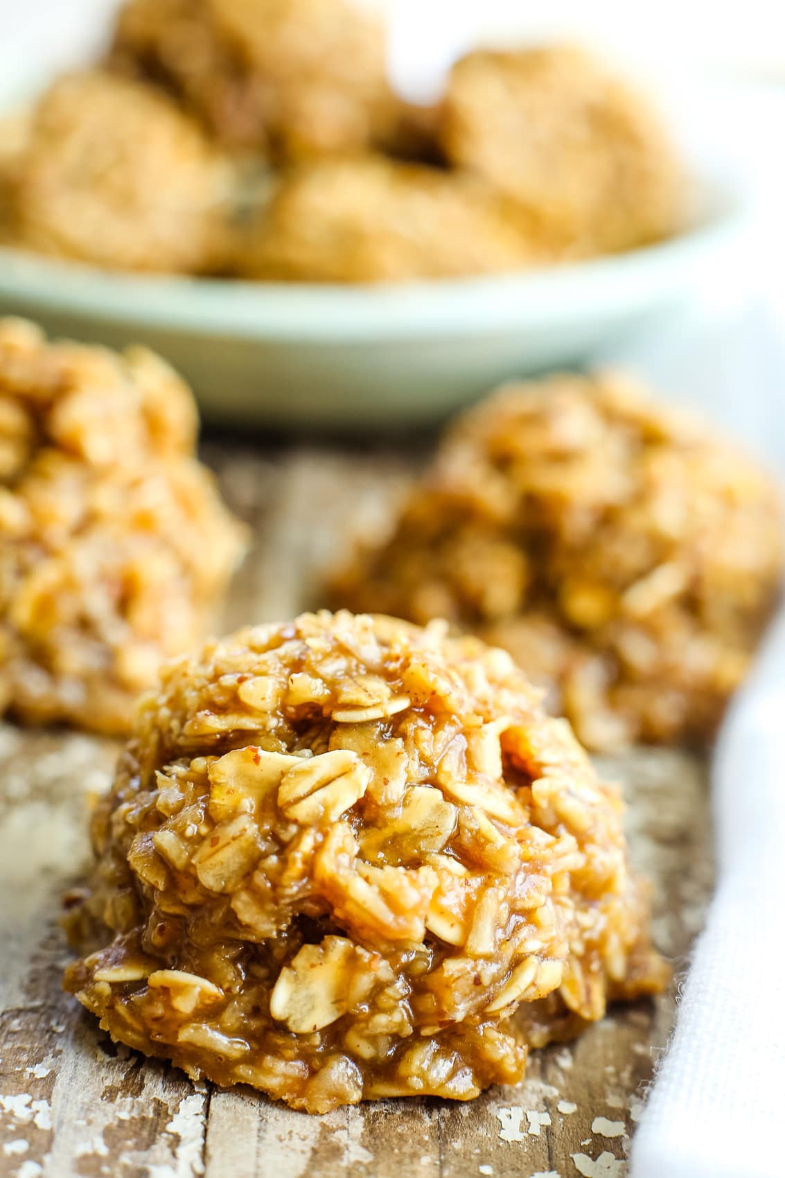 No Bake Almond Butter Cookies-