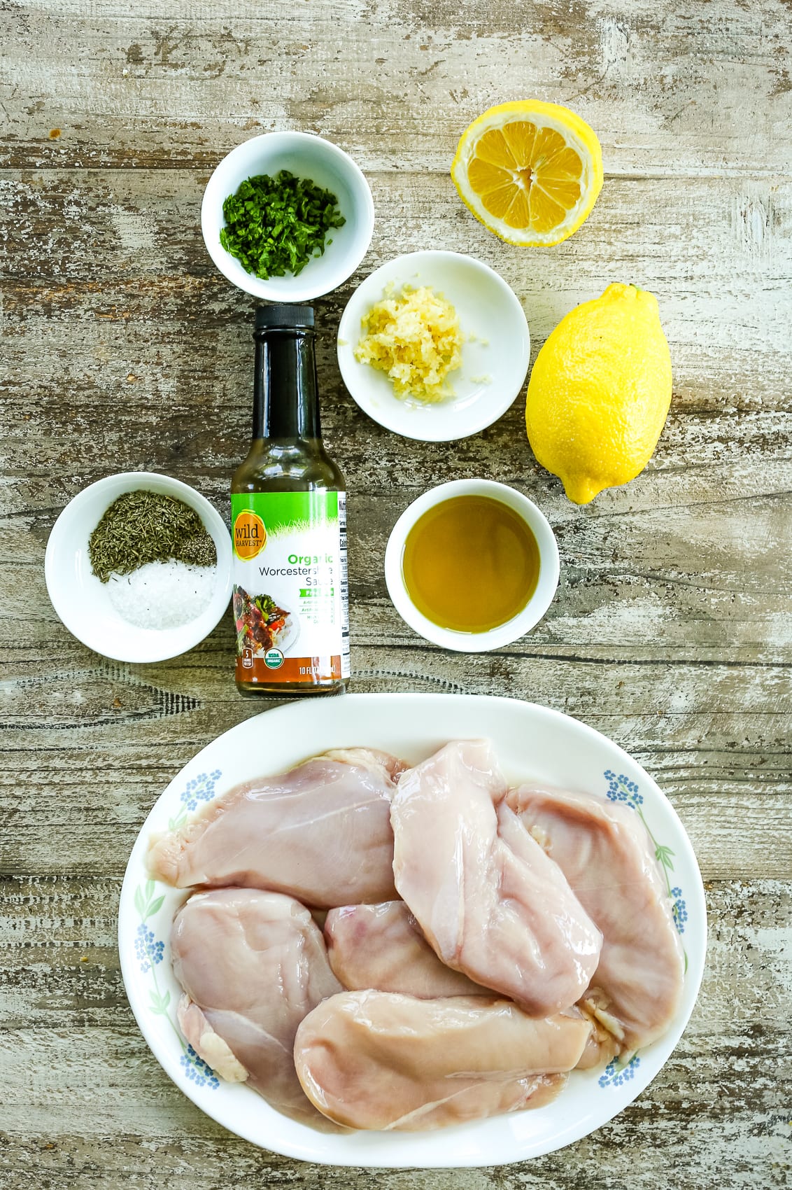 recipe ingredients for healthy chicken marinade