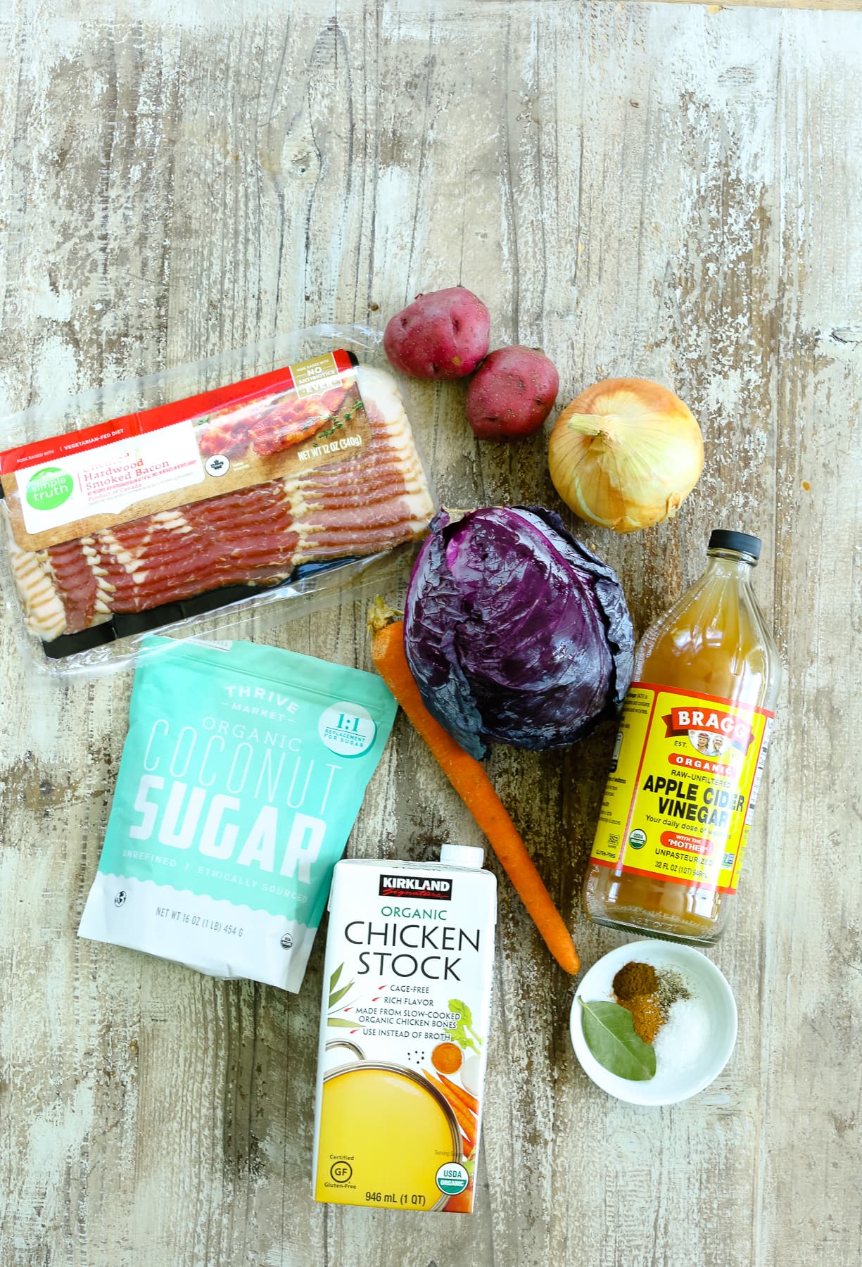 Red Cabbage Soup recipe ingredients