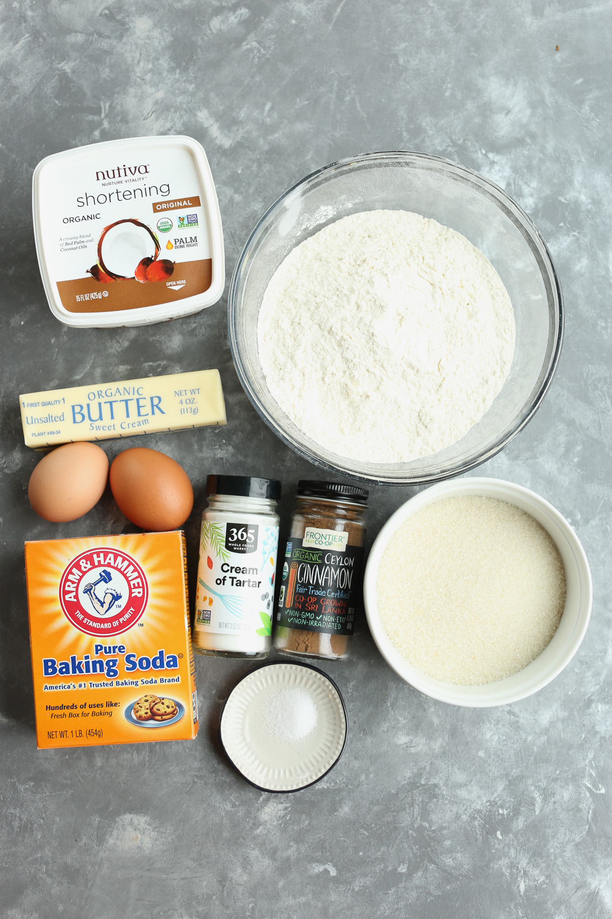 Brown Butter Snickerdoodles Recipe ingredients