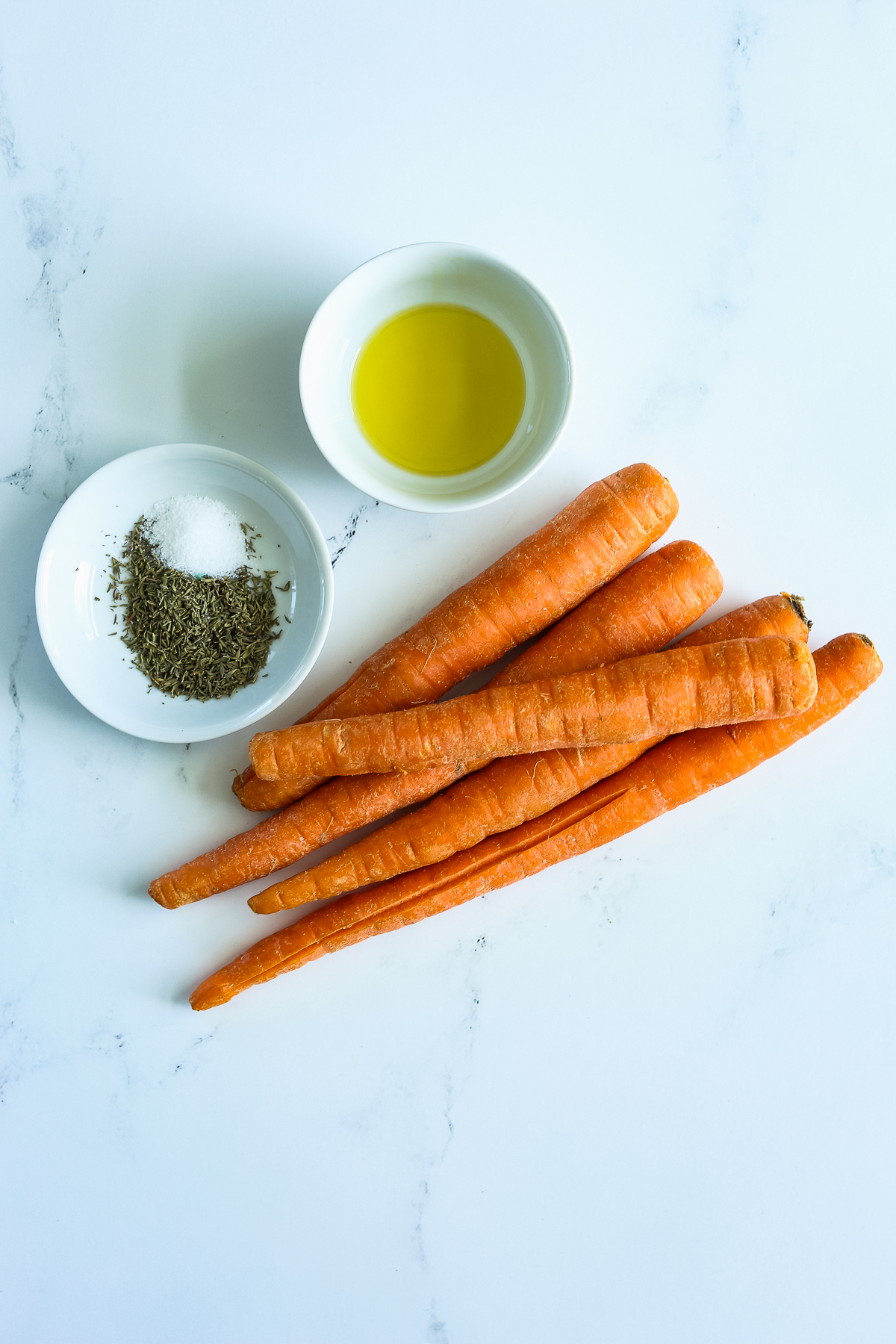 Air Fryer Carrots recipe ingredients 