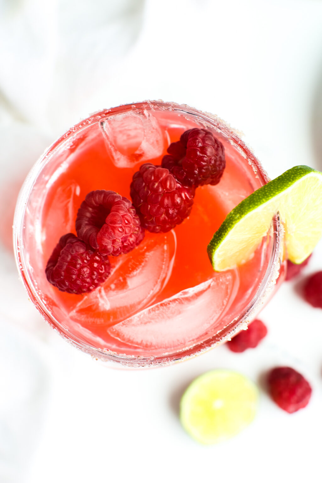 Raspberry Margarita (Simple + Delicious!) - Happy Healthy Mama