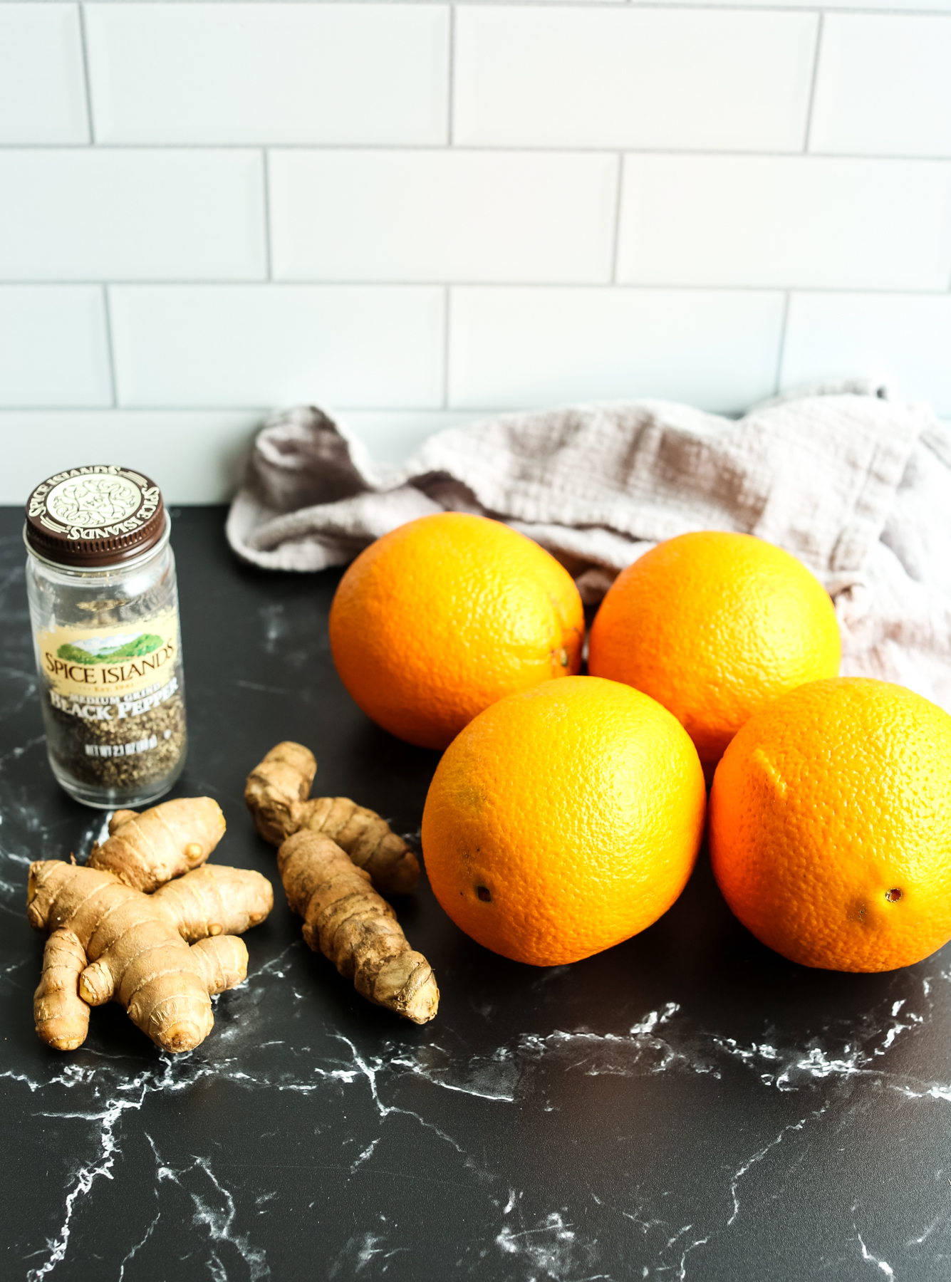 recipe ingredients for turmeric shots