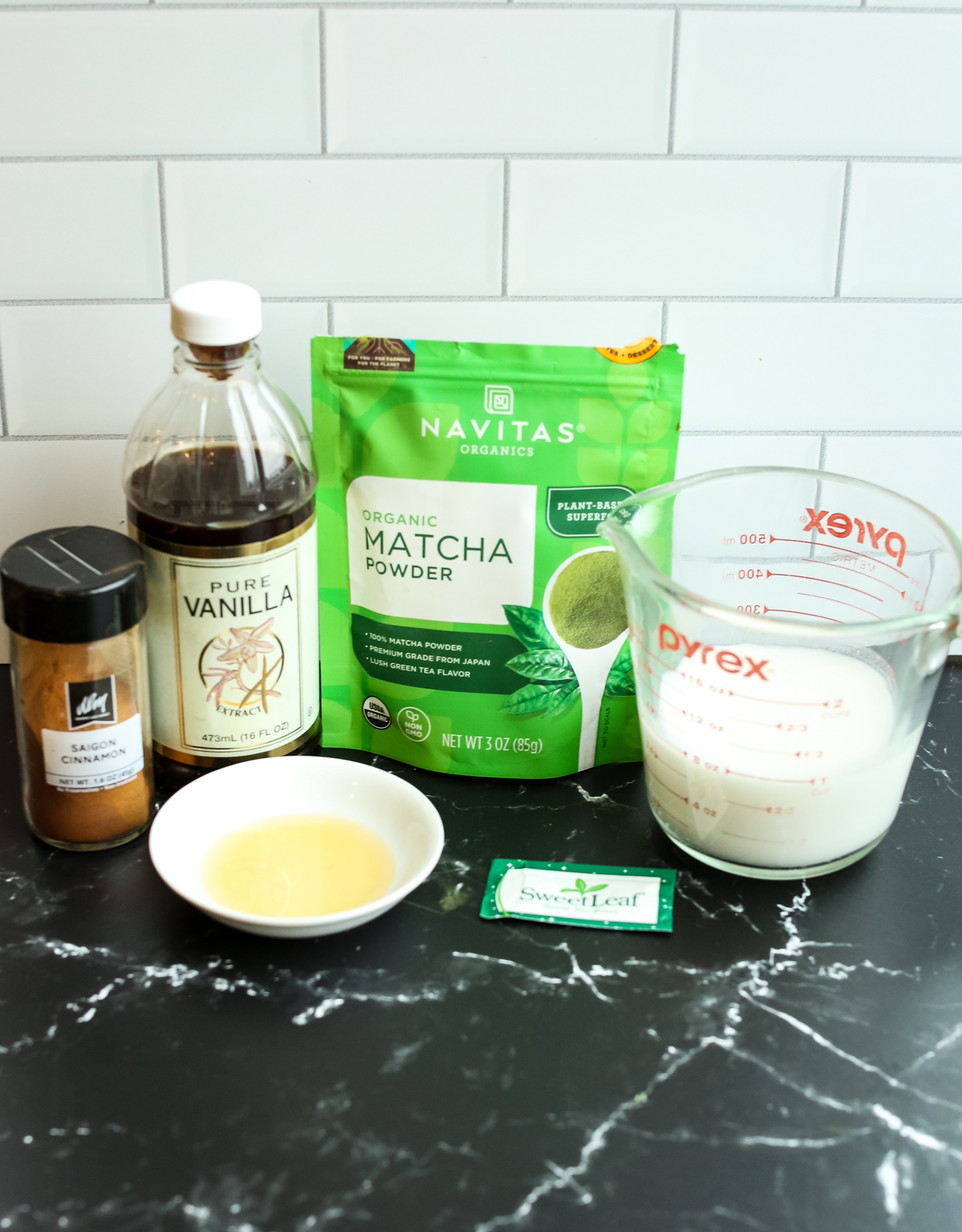 Matcha vanilla latte recipe