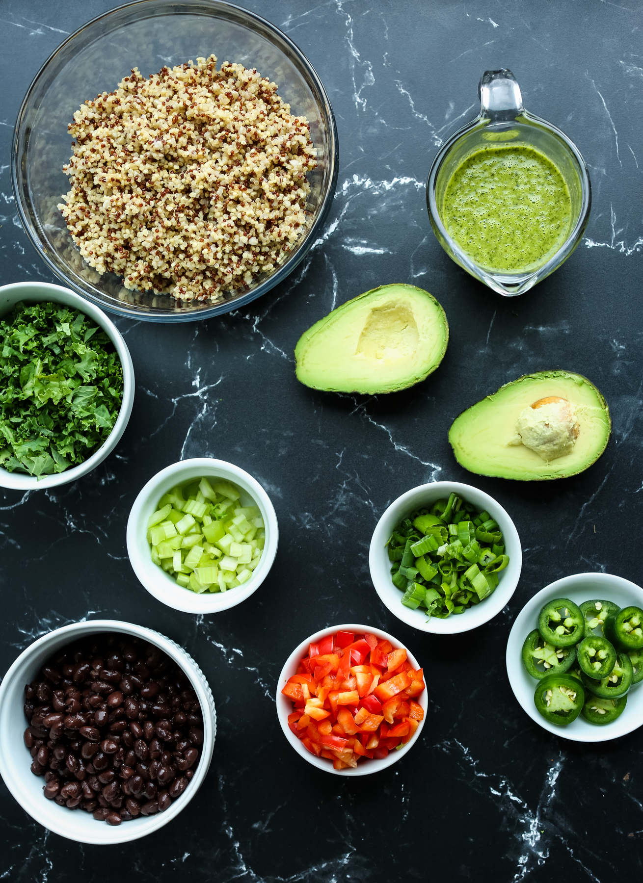 southwest grain bowl ingredients