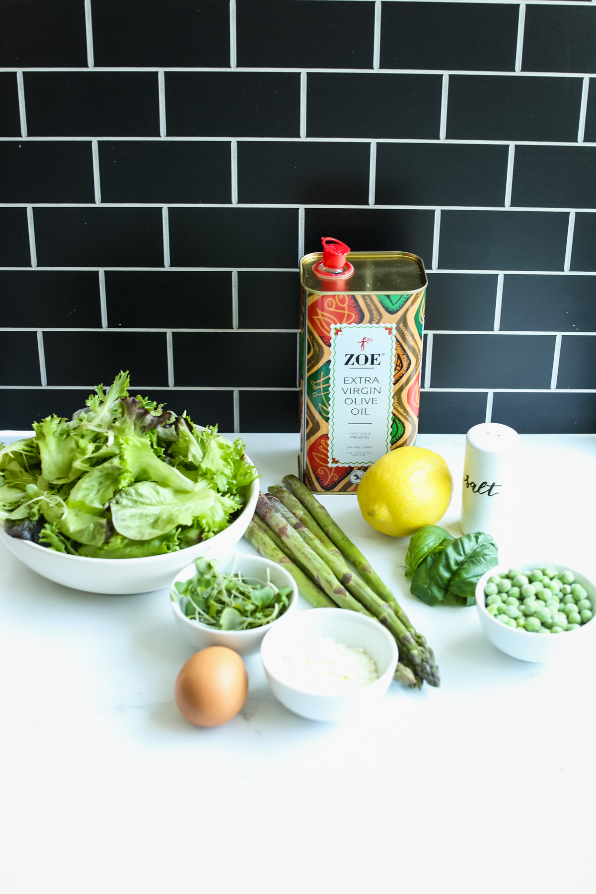 recipe ingredients for the spring salad