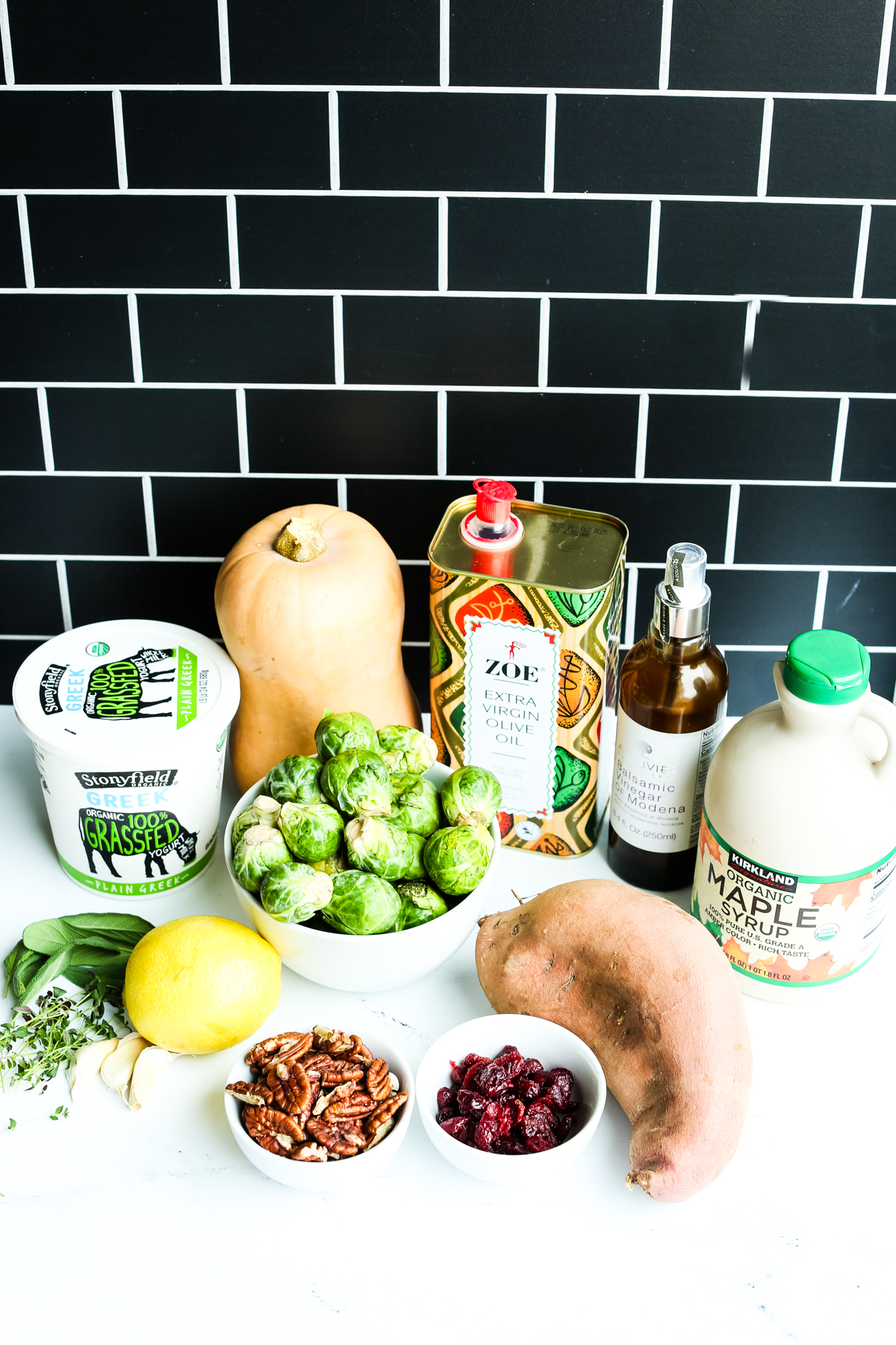 ingredients for autumn roasted vegetables