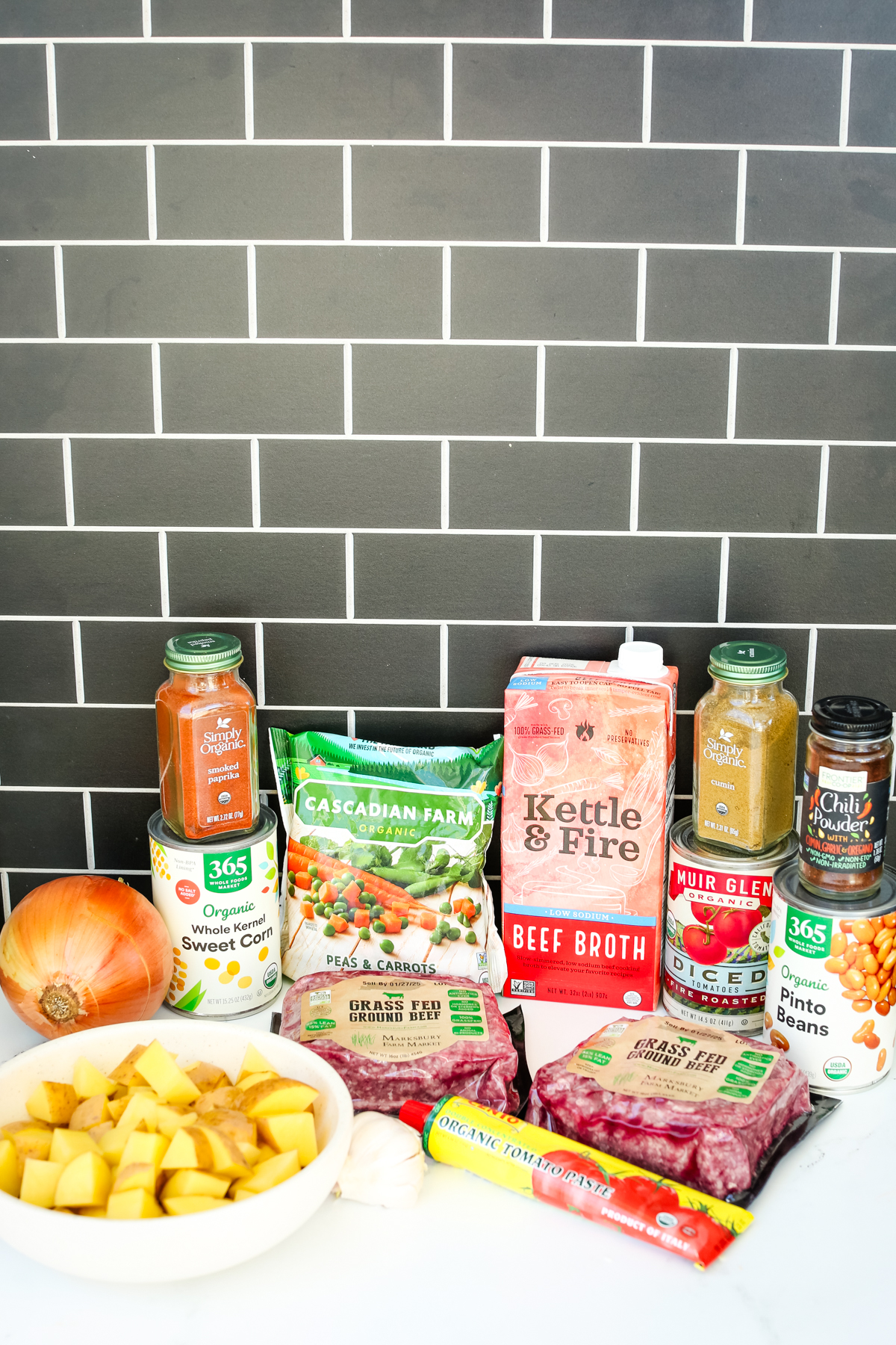 recipe ingredients shown