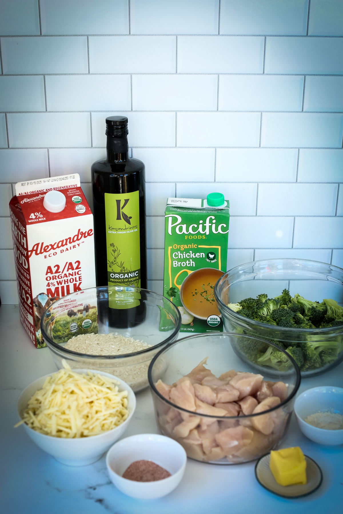 recipe ingredients for broccoli chicken rice casserole 