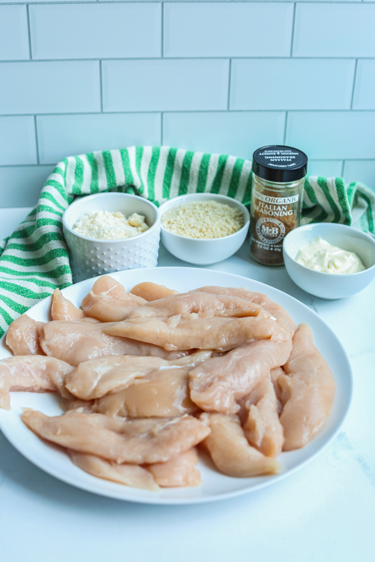ingredients for air fryer chicken tenders